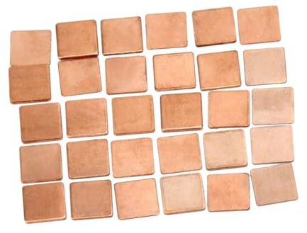 Tofficu 30pièces Refroidisseur pour Ordinateur Portable Plaque Refroidissement PC Portable Tapis de Refroidissement pour Ordinateur Supports pour Processeur et Carte Graphique