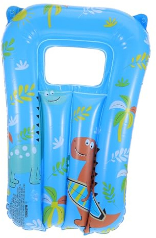 Children's Inflatable Surf Board Pool Raft Blue Pvc for Swimming | Lightweight Water Toy, Snorkeling Use, Versatile Inflatable Float Board, Boys and Girls Outdoor Play