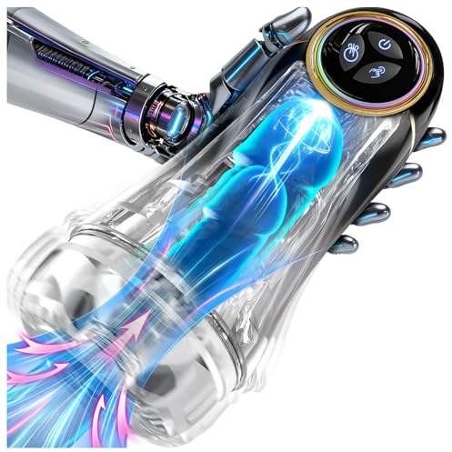 Masturbator Sex Spielzeug für die Männer mit 10 Saugmodi 10 Vibration Masturbieren für Männer, Tagnaff Upgrade Saug Penis Vibrator 3D Vibratorensets Sexspielzeug Solo Manuelle Cup-Masturbatoren