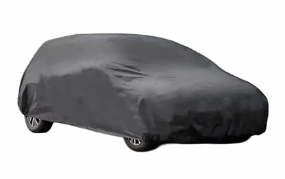 Semi Tailored For Ford Capri - Heavy Duty Outdoor Car Cover, Cotton Lining Anti-Scratch Waterproof UV Protection, All Weather Use - Grey