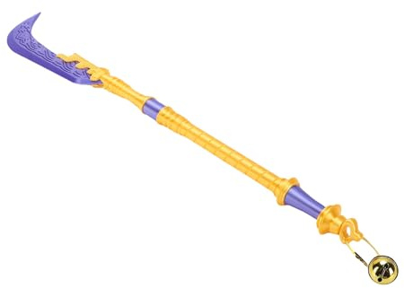 Dpofirs Épée de Costume de Cosplay, Arme Accessoire D'anime PLA Imprimée en 3D de 25 Pouces, Réplique de Lame Fantastique Légère, pour Jeu de Rôle, Halloween et Exposition