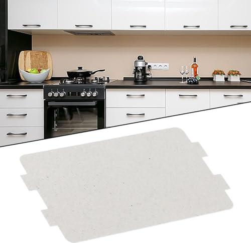 Niceminiwall 1 x Mica Waveguide copertura foglio di ricambio per forno a microonde, 11,6 x 6,5 cm, piastra isolante resistente al calore per modelli a microonde