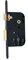 JPM SAS SSA05049 Coffre de sûreté Multibat Clé I JPM Axe 40 têtière 20-Noir Droite-218300-02-1J