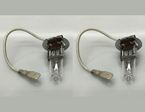 DAKAtec 950002 Glühlampe Fernscheinwerfer H3 55W 12V Sockel PK22s (2 Stück)