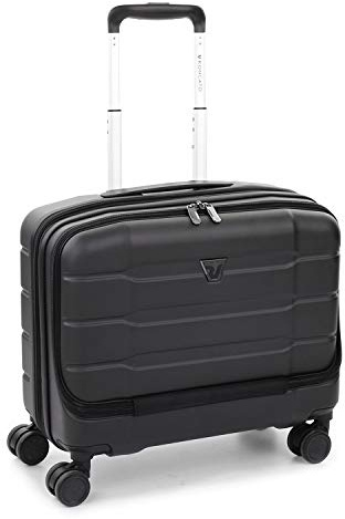 RONCATO Pilota 4R EXP. C/TASCA Valise à roulettes pour PC & USB Vélo 4.0, Noir, Unisexe Adulte