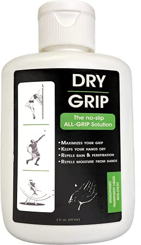 W4W Dry Hands & Pole Grip Solution – Transparent, Non Sticky, Anti-Slip Solution for Pole Dancing, Tennis, Golf and all Sports - Repels Sweat & Moisture from Hands