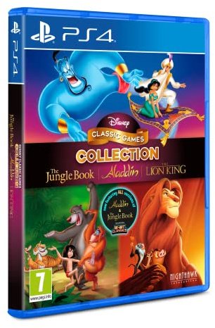 MERIDIEM GAMES, S.L. - Disney Classic Games Collection Jungle Book, Aladdin, & The Lion Jeux vidéo Multicolore (VJGPS4MER21884581)