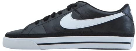 Nike Femme Court Legacy Next Nature Women's Shoes, Black White Volt Team Orange, 39 EU