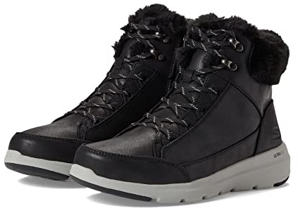 Skechers - Botines Planos 144178 Mujer Negro