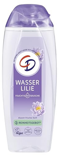 CD Dusche 'Wasserlilie', 250 ml, Duschgel mit Wasserlilien-Extrakt, feuchtigkeitsspendendes Pflegeprodukt für empfindliche Haut, ohne Mikroplastik, vegan