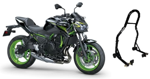 Cavalletto alzamoto alza moto per alzare sollevare la ruota gomma posteriore della del Kawasaki zeta z650 z 650 500 z500