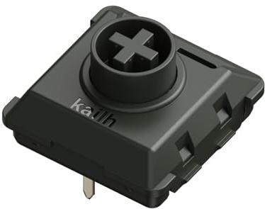 Kailh Ghost Switches – Nur für Lofree Flow/Flow Lite: Flachbau-Schalter, Linear, Leise, Hot-Swappable, Voll-POM-Material, Federleichte Betätigung – 90 Stück