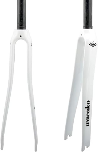 KUNYOS T800 Carbon Rennrad Gerade Gabel 700C 28,6 Mm Rennrad Carbongabel, 100 Mm Offener Gang, Max Fit 700 * 25C Laufradsatz