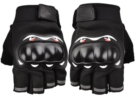 Guanti per mountain bike, guanti per sedie a rotelle,Bike a mezzo anti-slip guanti con guscio duro | Abbigliamento da ciclismo femminile assorbente d'urto per la festa della mamma, motociclette,