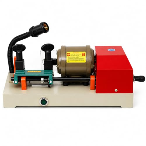 Horizontal Key Cutting Machine, Locksmith Key Copying, Milling and Drilling Tool for Door and Car Lock Keys