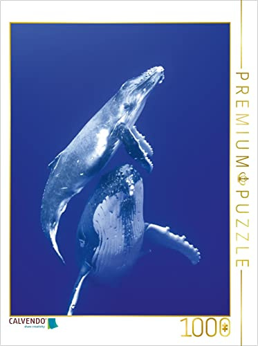 CALVENDO Puzzle Stolze Buckelwal Mutter | 1000 Teile Lege-Größe 48 x 64 cm Foto-Puzzle für glückliche Stunden