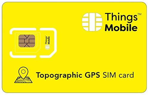 SIM Card per STRUMENTI TOPOGRAFICI - Things Mobile - con copertura globale e rete multi-operatore GSM/2G/3G/4G LTE, senza costi fissi, senza scadenza e tariffe competitive con 10€ di credito incluso