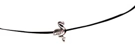 Fußkettchen Fußbändchen elastisch Flamingo