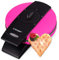 Cloer 1627-11 Waffeleisen für klassische Herzwaffeln, 930 W, Waffelgröße 15,5 cm, stufenlos wählbarer Bräunungsgrad, Pink