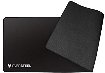 Oversteel - NEBULA PC-Gaming-Mauspad, Größe XL (900 x 350 x 4 mm), Schwarz