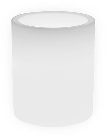 Danieli Lampada Vaso Luminoso da Giardino ROSE a LED | In resina anti-ingiallimento | Luce bianco neutro 4000 k| Led IP67 | Made in Italy | Trasformatore IP20 da 1,1 mt |cm 32X42| kg 2