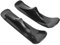 Skischlitten, 1 Paar Black Snow Ski Schlitten Set Winter Snow Scooter Skiboard Schlitten Zubehör 2 In 1 Outdoor Sport Winter Scooter Teile Schlitten für Laufräder