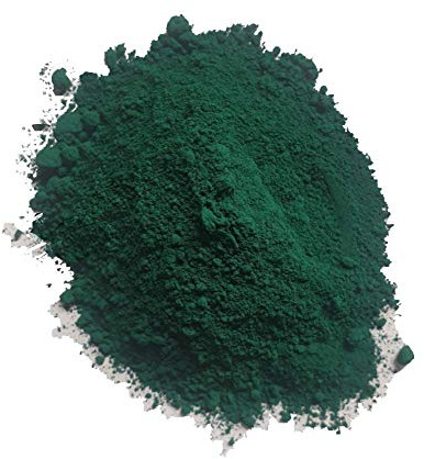 Dark Green Natural Dye Pigment for Concrete, Render, Mortar & Cement (500g)