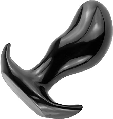 Difemstoy Groß Analplugs Butt Plug, 17.8 CM Schwarz Mango Analdildo Anus Dilatator Anal Sexspielzeug für Frauen, Männer,Fortgeschrittene