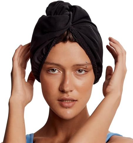 Glov Hair Plopping Towel Towel Handtuch für für aus Saugfähiges für Schnelles Schnelles und Frizzreduktion Ideal für Die Curly Girl Methode Geeignet Alle Haartypen und Längen