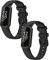 2 Pack Straps Compatible with Fitbit Inspire 3 Strap, Adjustable Wristband Silicone Sport Band for Fitbit Inspire 3 Activity Tracker (Black/Black)