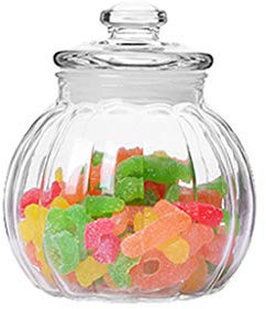 QXSJEDYCH Barattoli da tè Contenitori for la conservazione Vaso in vetro con coperchio Contenitore ermetico in vetro for alimenti, caramelle, più contenitori in vetro for la casa e la cucina Barattoli