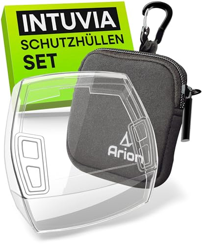 ARION Bosch Intuvia Displayschutz Ebike Zubehör I Fahrradcomputer Schutzhülle für E Bike Display I durchsichtig und Kratzfest I wasserabweisend I Fahrrad Computer Schutz Abdeckung