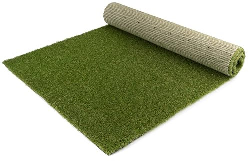 Primaflor Kunstrasen MIAMI 22mm - 2,00m x 1,00m, dichter, naturgetreuer Rasenteppich für Garten, Balkon & Terrasse | wetterfest, UV-stabil & wasserdurchlässig | künstlicher Rasen einfach zu pflegen
