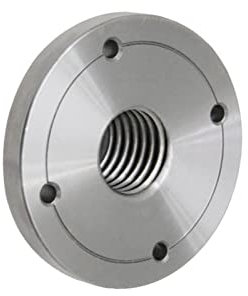 Drehfutter for die Holzbearbeitung, 3-Zoll-Drehfutter aus Stahl for Holz, M33 x 3,5/1 Zoll x 8 TPI / M18 x 2,5 Gewinde-Drehbank-Planscheibe, Zubehör for Drehwerkzeuge for die Holzbearbeitung(1inch X