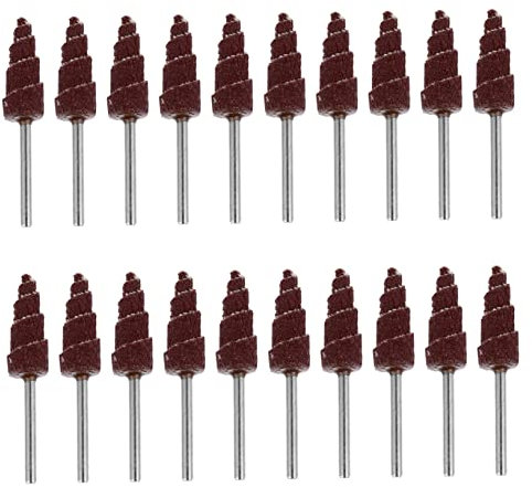 CIYODO Cono Abrasivo Carta Vetrata Abrasiva Mola Lamellare Mola Abrasiva Utensile Rotante Per Lucidatura Fori Legno Plastica Metallo Superfici Non Metalliche Trapano Elettrico