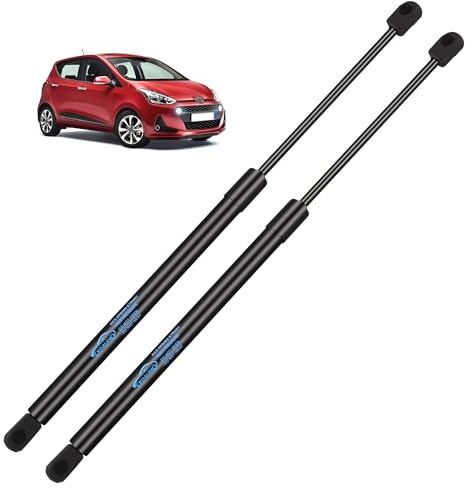 Koaudb 2Pcs Boot Struts for Hyundai i10 2008-2013 Rear Tailgate Boot Gas Struts Lift Support System 360N 465MM Gas Strut Heavy Duty Replace #430719071200, 81770-0X001, 817700X000