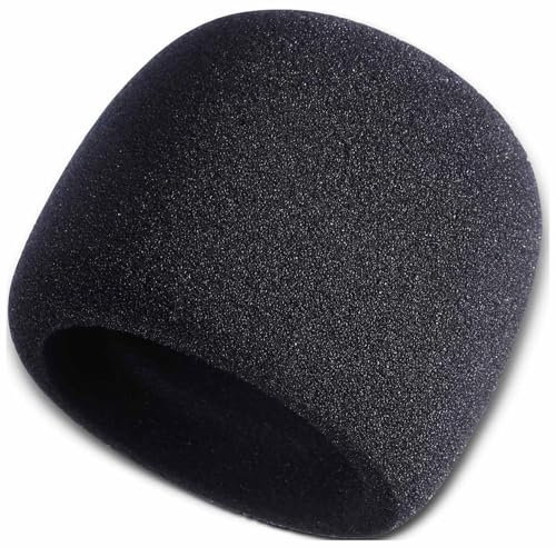 Blue Yeti Mic Cover, Audio Technica and Other Large Microphones, Microphone Cover Foam, Microphone Filter, Mic Foam Cover, Microphone Muffler, Mic Filter