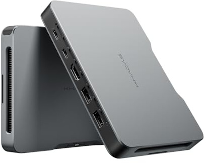 khadas Mini PC Mind 2s | Puissance AI 96 Tops - Intel Ultra 7, 64Go/2To | Ultra-léger 435g | Port Thunderbolt 4, 8K | Windows 11 Pro pour Professionnels