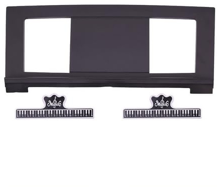 Piano Sheet Music Holder, Universal Sheet Music Stand for Digital Keyboard, Stable Non-Slip Tray, Multi-Model Musical Accessories for Home Practice and Musical Studio
