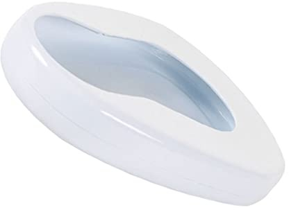 VICASKY Bassin De Lit Portable En Émail Urinoir Pour Patients Alités Hommes Et Femmes Conçu Pour Usage Domestique Et Soins Aux Personnes Âgées
