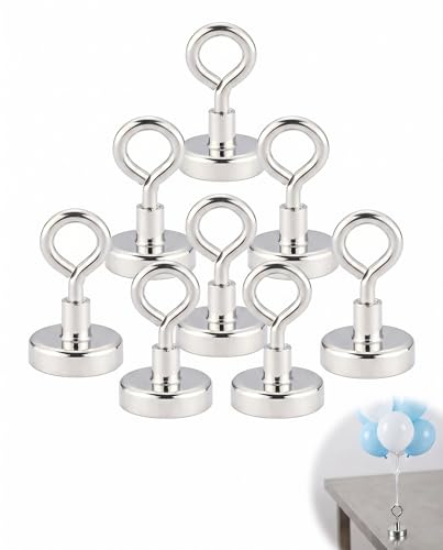 YIPFEN Lest pour Ballons, Lot de 8 Pièces, Tension 5kg, Semelle Large Anti-Vent, Stabilise Arches & Nœuds Sans Déchirer le Latex | Parfait Mariages & Événements Plein Air
