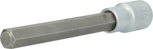 BRILLIANT TOOLS BT022885 1/2 Zoll Innen-6-Kant Schraubendreher-Einsat z, 140mm, 12mm [Powered by KS TOOLS]