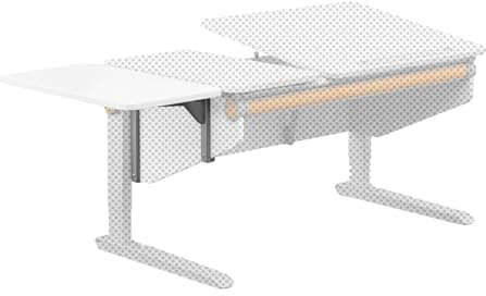 moll Winner Side Top Erweiterung für Kinderschreibtisch | vergrößert die Arbeitsfläche seitlich | praktische Ablagemöglichkeit für mehr Ordnung | ideal für Schulkinder | Made in Germany