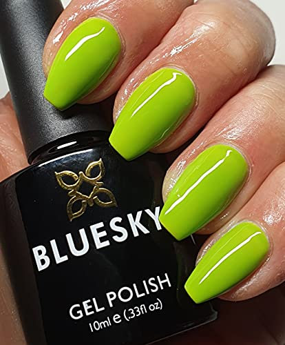 Bluesky Gel Polish LIME GREEN SPRING SUMMER ON THE ROPES SS2102 UV LED Soak Off 10ml