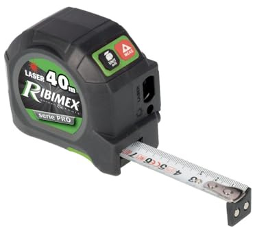 RIBIMEX - PRMES05X19DL40 - Metro laser con flessometro
