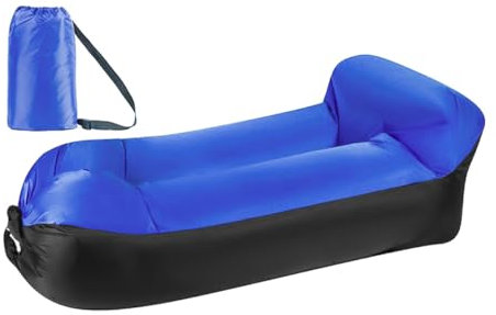 WANGCL Aufblasbares Sofa, tragbares Campingsofa, 240 x 75 cm, für Camping, Hinterhof, Pool, Strandpartys