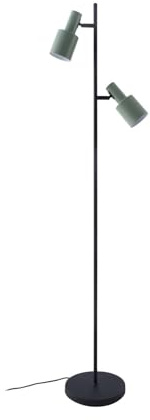 Lindby Stehlampe Ovelia (Modern) in Schwarz aus Metall (2 flammig, E27) - Stehleuchte Standleuchte Floor Lamp Wohnzimmerlampe Wohnzimmerleuchte