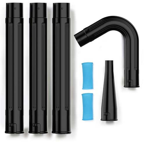 Sealegend Gutter Cleaning Tools for 2-1/2 in. Wet/Dry Vacuum Cleaner, Shop Vacuum Hose Attachments for Cleaning or Blowing Debris from Gutters, 2-1/2 in. Upgrade Lockout Design Shop Vac Accessories