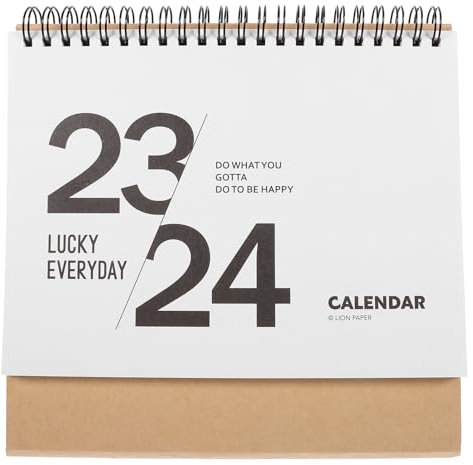 TEHAUX Tischkalender Monatskalender Für Haushalt Stehkalender Fürs Büro Kalender Für Täglichen Gebrauch