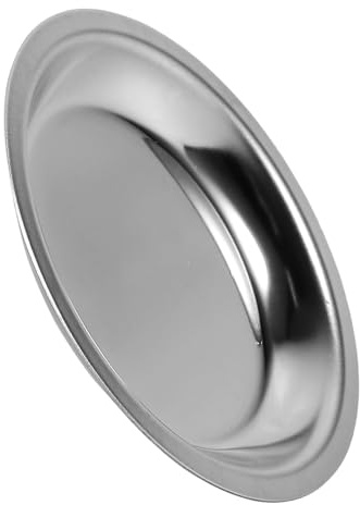 304 Stainless Steel Tea Bag Coaster Round Dish for Home and Restaurant Use Elegant Tea Bag Holder and Decorative Saucer